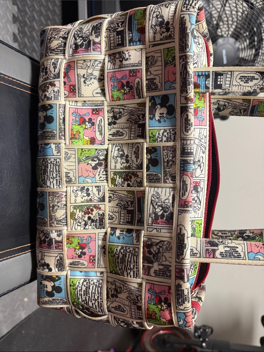 Dooney & Bourke Multicolor Mickey Comic Panel Tote
